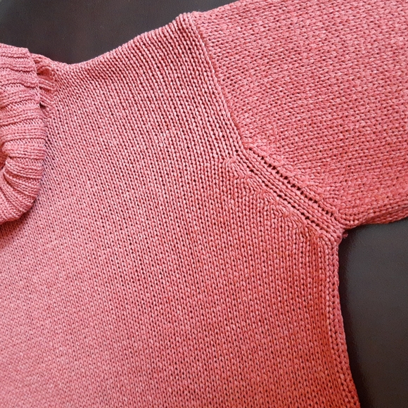 Eileen Fisher Italian Yarn Textured Knit Turtleneck Sweater - Picture 5 of 12